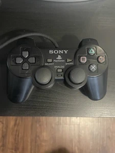 Original PS2 Controller (schwarz) - Bild 1 von 4