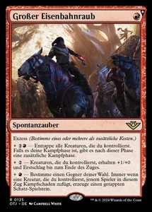 Great Train Heist, Outlaws of Thunder Junction (OJT) Foil, MtG deutsch - Bild 1 von 1