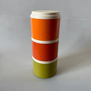3 Vtg Tupperware 3108 Spice Shakers Stacking Containers Jars Retro Salt & Pepper - Picture 1 of 9