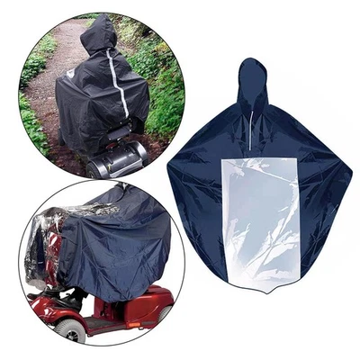 Poncho Raincoat for Mobility Scooter Rain Coat Waterproof Cape Rainwear for - Image 1 of 4