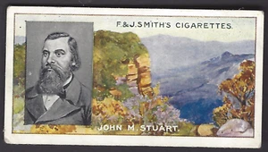 SMITH - FAMOUS EXPLORERS - #12 JOHN M STUART - Picture 1 of 2