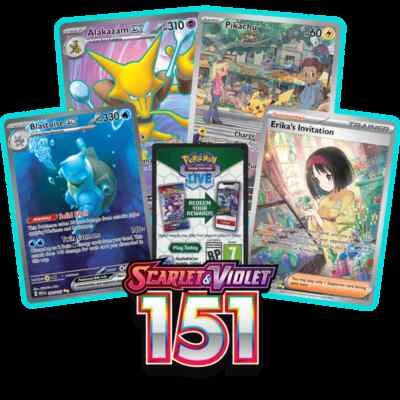 Pokémon Scarlet & Violet-151 Choose Your Card! All Ex, Holo's, Full Art + in NM! - Image 1 of 2