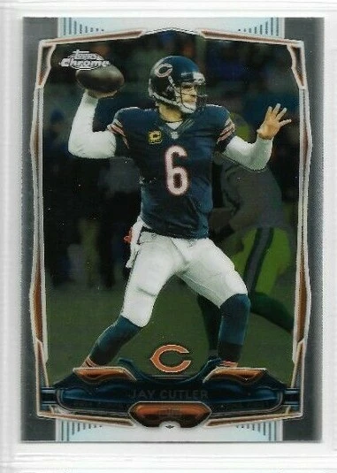 2014 Topps Chrome Jay Cutler Base Card # 58 - Image 1 of 1