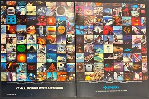 Sperry Military Systems Importance Listening Vintage 2 Page Print Ad 1984 - Picture 1 of 8