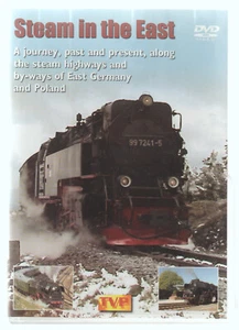 Steam In The East ~ East Germany & Poland   (DVD) Railway DVD ~ TVP  DVD - Imagen 1 de 3