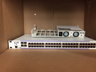Alcatel-Lucent OS6850E-P48 Omni Switch 6850E-P48 POE 48 Port Power over Ethernet - Image 1 of 2