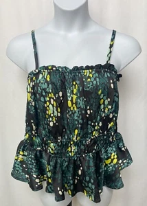 NWT. Torrid women's size 1X peplum tank top with adjustable straps. - Picture 1 of 8