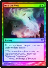 Into the Void FOIL Avacyn Restored NM Blue Uncommon MAGIC MTG CARD ABUGames