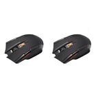 2pcs 2.4GHz Wireless Gaming Mouse 6 Buttons USB Optical Mouse with USB