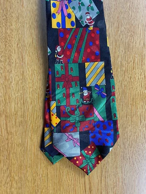 Corbata de Navidad de poliéster Steven Harris Foto 1 de 4