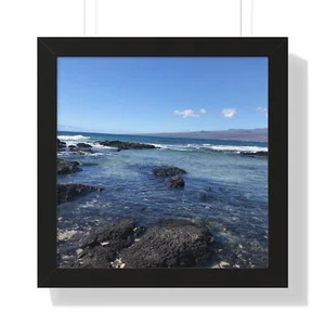 Hawaii Ocean - Framed Vertical Poster - Picture 1 of 37