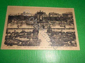 Cartolina Bagnaia - Villa dei Conti Lante - La gran vasca 1930 ca - Picture 1 of 1