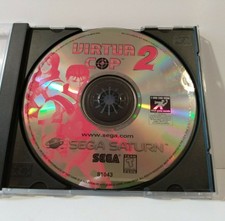  Virtua Cop 2 (Sega Saturn, 1996) Game Disc Only tested