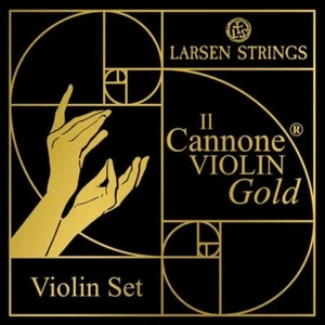 Larsen IL CANNONE GOLD Violin Strings SET 4/4 - Picture 1 of 3