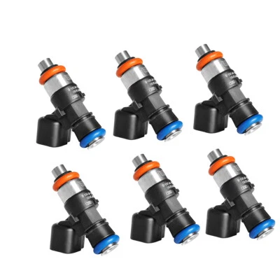 Inyector de combustible 6 piezas 0280158191 7T4Z-A 7T4Z9F593B para Mercury Sable 2008-2009 3,5 L Foto 1 de 4