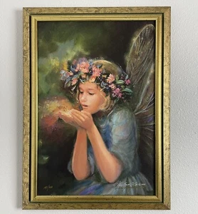 Mary Baxter St. Clair “Dream Duster” Signed And Numbered Framed Print On Canvas - Picture 1 of 6