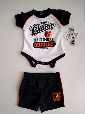 Baltimore Orioles Little Champ 2-Piece Short Set - Image 1 of 4
