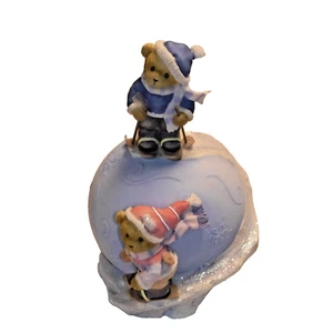 Cherished Teddies Jingle Bells Musical Schneeball 2005 AVON selten Sammlerstück - Bild 1 von 3