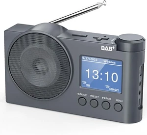 Greadio Portable DAB/DAB+/FM Radio with Bluetooth LCD Digital Radio (M10) - Picture 1 of 7