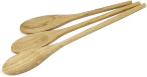 3 Piece Wooden Spoon Set,Cooking Utensils - Picture 1 of 1