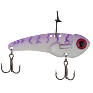 JOHNSON THINFISHER 1/4 oz Purple Tiger UV Glow - Picture 1 of 1