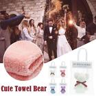Coral Velvet Bunny Bear Plush Towel Cute Bear Doll Baby Gifts✨b Soft Towels 2024
