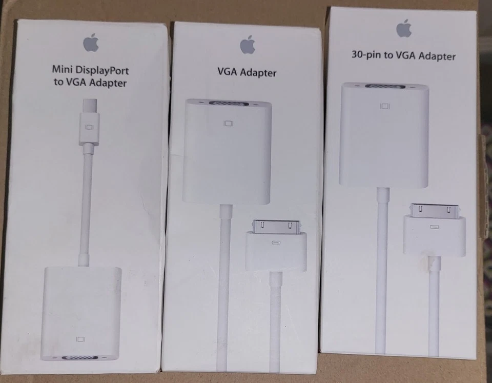 Genuine Apple Mini DisplayPort to VGA Adapter - 10a