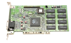 GRAFIKKARTE ATI 3D RAGE II 4MB 109-38800-00 VGA PCI /MAIN315 - Bild 1 von 4