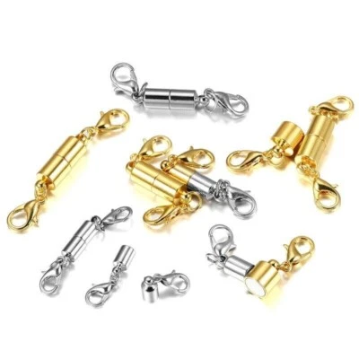 10Pcs Magnetic Clasps Jewelry Findings DIY Connector Necklace Bracelet Making - Image 1 of 4
