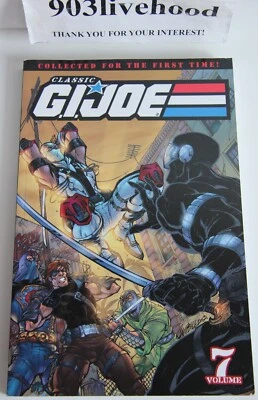 IDW CLASSIC G.I. JOE VOL 7 TPB TRADE GRAPHIC NOVEL GN LARRY HAMA VF 1ST PRINT - Изображение 1 из 4