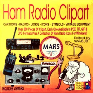 HAM Radio Clip Art - NEW CD Rom Software - Picture 1 of 3