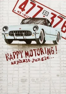 Happy motoring! bestandene Fahrprüfung Grußkarte, geeignet für Mann oder Frau neu - Bild 1 von 1