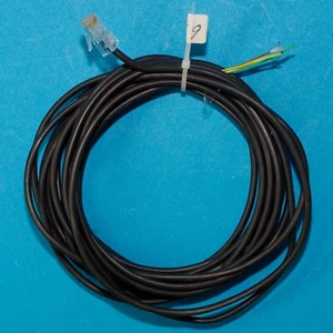 Telefonkabel, Aschlusskabel 4 adrig 6 m mit RJ-45 Stecker und offenem Ende - Photo 1/5