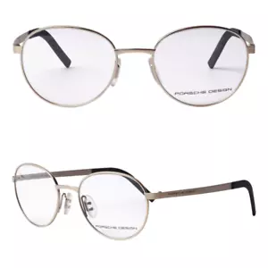 Porsche Design Rahmen - P'8315-C gold rund Rx Brille Unisex 52-19-145 - Bild 1 von 6