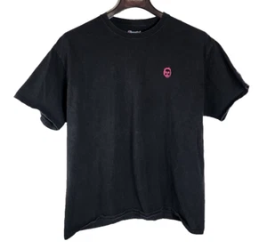 Earl Sweatshirt x Champion T Shirt Mens Large Black Pink Short Sleeve Rap Tee - Picture 1 of 4