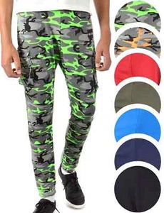 Leisure Pants Sports Fabric Training Pants Children Boys 30357 - Picture 1 of 55