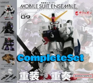 Mobile Suit Gundam Mobile Suit Ensemble 9 Complete set of 5 Types Capsule Toy - Picture 1 of 2