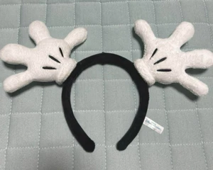 Tokyo Disney Resort Mickey Mouse Hand Gloves Ears HeadBand Hat from JAPAN - Picture 1 of 1