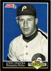 1991 Score - Lenny Dykstra #867 - Picture 1 of 2