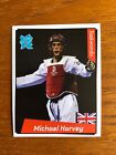 #383 Michael Harvey Taekwondo Team GB / Panini London 2012 Olympics sticker