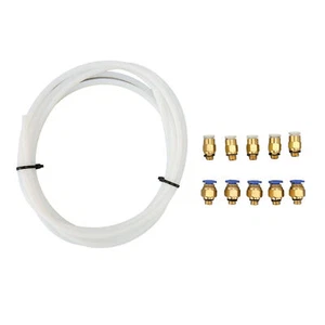 PTFE Tubing Pneumatic Fittings 2m Tube 1.75mm PLA ABS Bambu Lab 3D - Photo 1/12