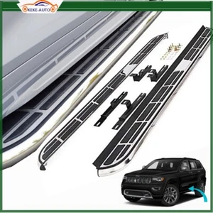 Running Boards Side Steps Pedals Nerf Bar fits for Jeep Cherokee 2014-2022 - Picture 1 of 7
