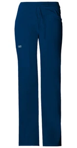 Scrubs Cherokee Workwear Drawstring Cargo Tall Pant 24001T NAVW Navy Free Ship - Picture 1 of 3