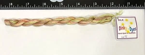 Dinky Dyes #45 Bush Baby 100% Silk Embroidery Thread 8 Mtrs Cross Stitch - Picture 1 of 2