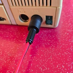 Cable Alimentation pour APPLE IIc & Laser 128 (USB C vers Din 7) avec afficheur. - Zdjęcie 1 z 11