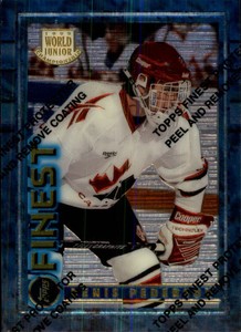 1994-95 Topps Finest Hockey #163 Denis Pederson RC