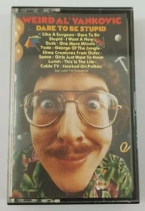 Weird Al Yankovic Dare To Be Stupid Cassette Tape 1985 CBS  - Imagen 1 de 3
