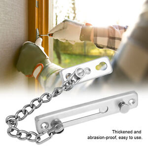 (Brushed Silver 304 Stainless Steel)Anti-Theft Chain Hard And Sturdy Chain AU