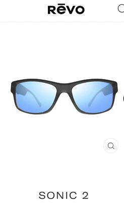 NUEVO EN CAJA REVO SONIC2 POLARIZADAS Envolventes Gafas de sol Deportivas Audio Bluetooth RE1205 Azul/Gris Foto 1 de 4