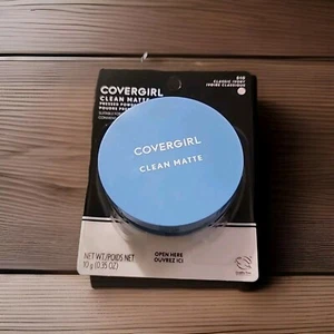 NEW Covergirl Clean Matte Pressed Powder Oil Control # 510 Classic Ivory - Picture 1 of 1